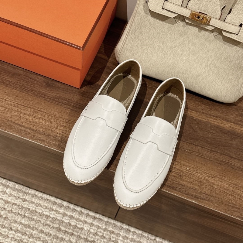 H**mes leather shoes